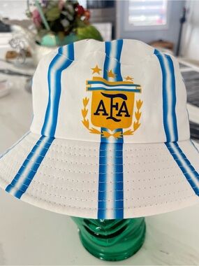 Argentina Bucket Hat with AFA Crest Design